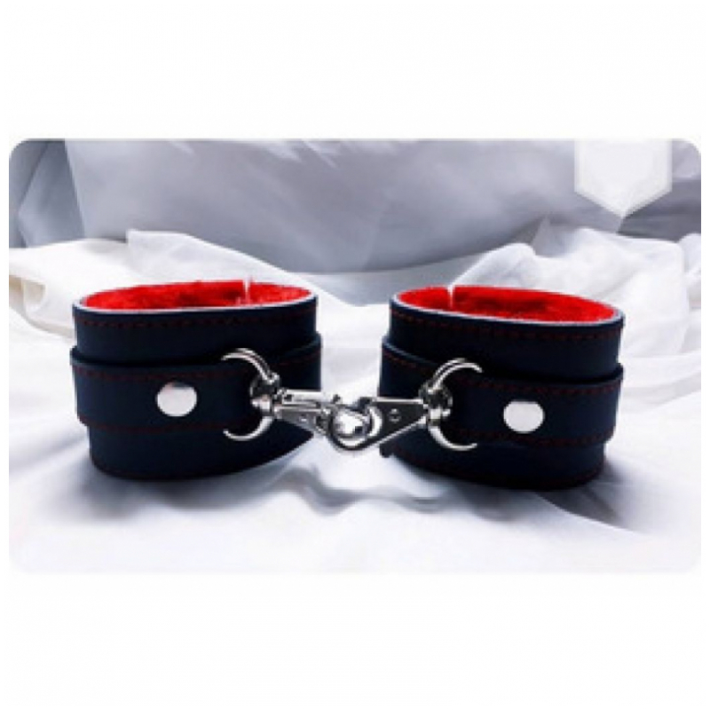 Esposas Cuero con Mosqueton